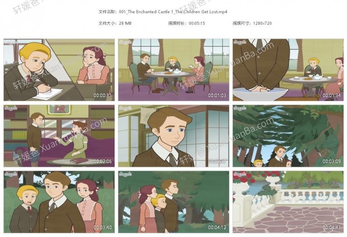 《Little Fox 小狐狸系列L1-L9》4000+集宝藏英语分级动画片MP4视频+儿歌+配单词表+练习PDF 百度云网盘下载