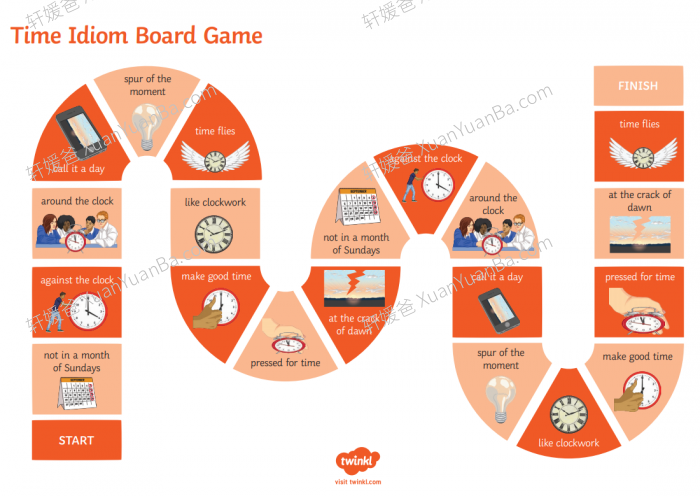 《Twinkl主题桌游》英语数学主题互动桌游英文教具PDF 百度云网盘下载