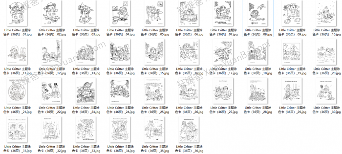 《I Can Read-小毛人 Little Critter 》英文MP3音频+MP4视频+PDF+拓展素材 百度云网盘下载