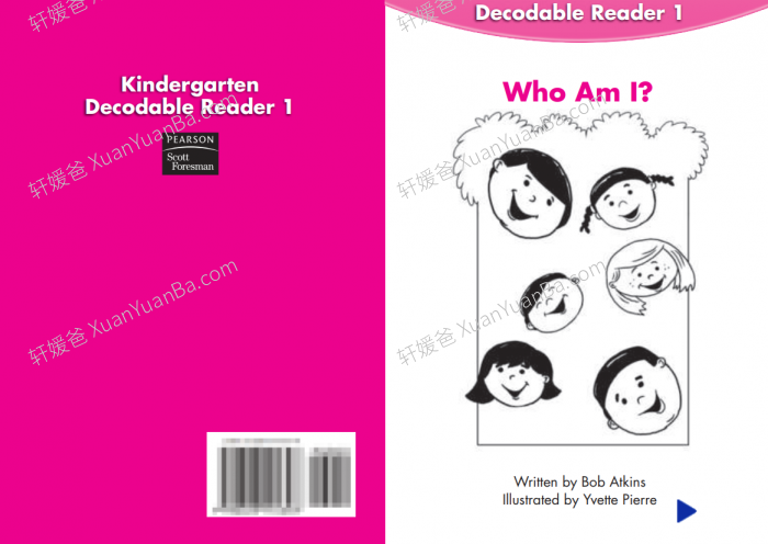 《Scott Foresman Decodable Readers K-G3》4个级别216本可点读自然拼读分级阅读PDF 百度云网盘下载