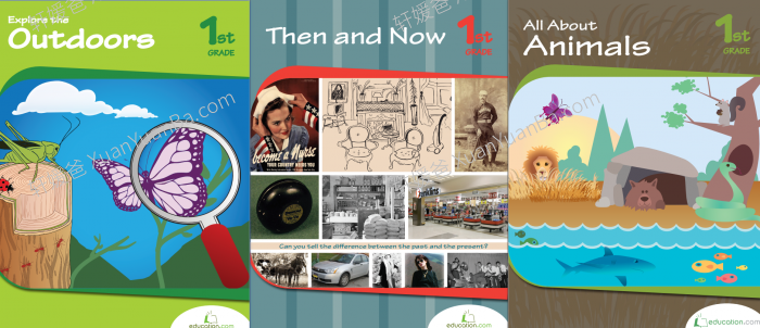 《国外Education付费多级别英文练习册 Workbook P-5》368册幼儿-5年级 数学社会科学阅读与写作PDF 百度云网盘下载