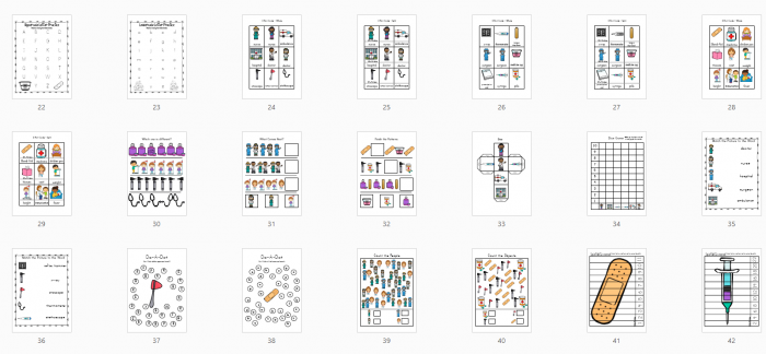《Medical-Printable-Packed》超实用的儿童医疗英语启蒙共90页PDF 百度云网盘下载