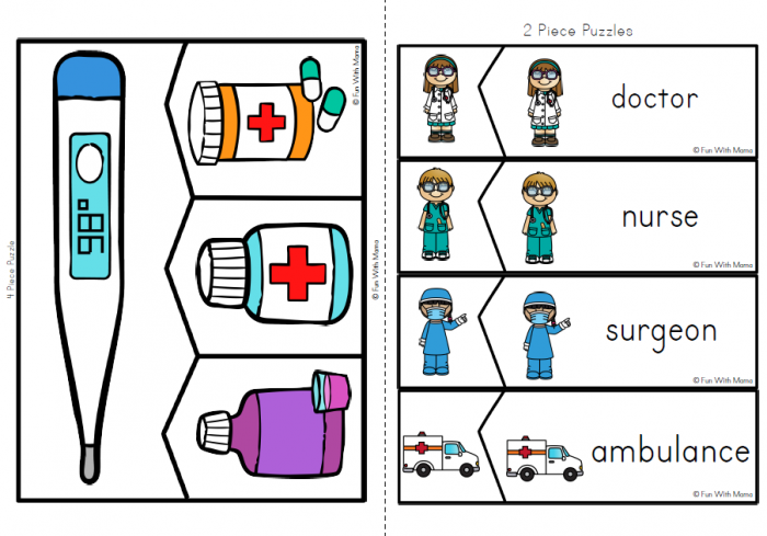 《Medical-Printable-Packed》超实用的儿童医疗英语启蒙共90页PDF 百度云网盘下载