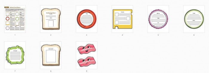 《Sandwich Book Report》三明治风格读书报告  百度云网盘下载