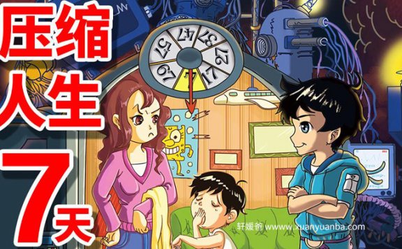 【故事】《压缩人生7天》有声儿童故事M4A音频格式 百度云盘下载