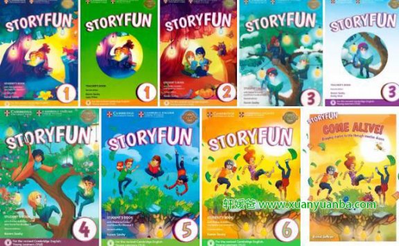 剑桥少儿英语(YLE)官方备考教材《Storyfun for 系列1-6》 Homefun 第2版 百度云网盘下载