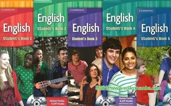 剑桥原版英语教材五级考试必备《English in Mind》（预备级1-5级）百度云网盘下载