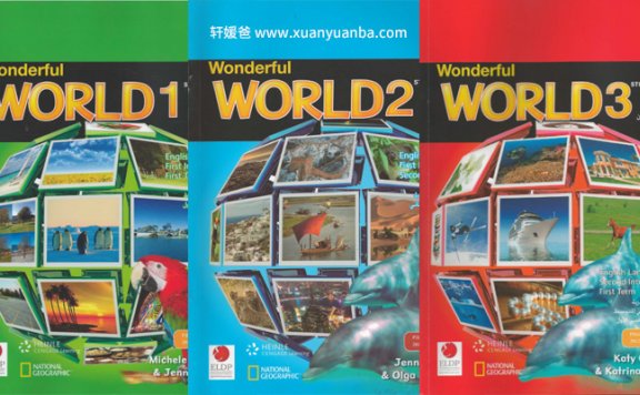 《Wonderful World second edition 1-6》国家地理第二版PDF+MP3+DVD+答案 百度云网盘下载