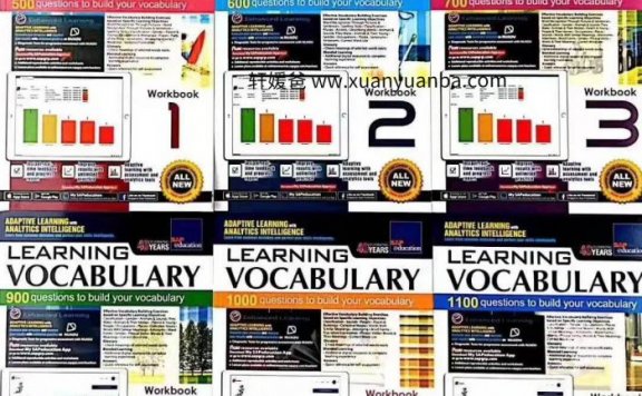 《SAP Learning Vocabulary L1-L6》新加坡词汇原版英文教材 PDF 百度网盘下载
