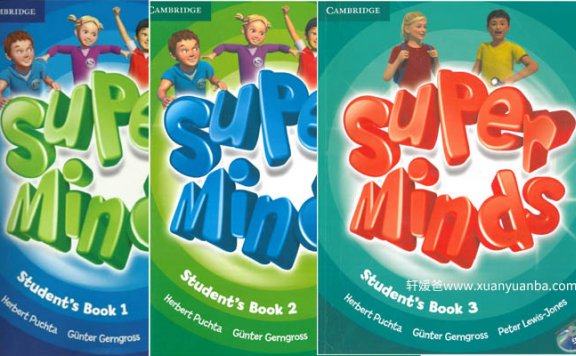 《Super Minds 1-6》剑桥少儿原版英语教材全套 MP3 PDF百度云网盘下载