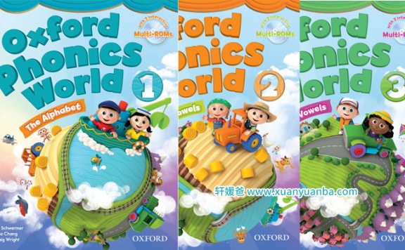 《Oxford Phonics World牛津拼读世界1-5册》高清PDF音频视频游戏软件全套含课件 百度云网盘下载