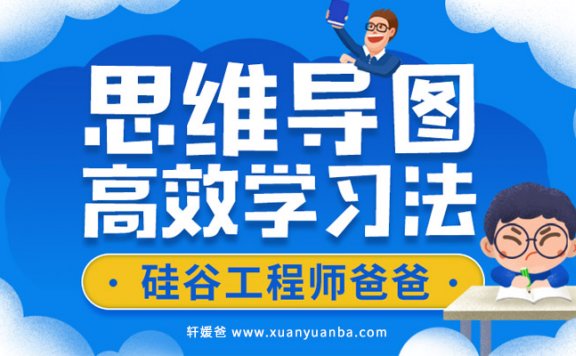 《硅谷爸爸思维导图》塑造儿童学习型大脑 MP4视频格式百度云网盘下载