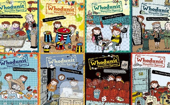 《The Whodunit Detective Agency》拉塞玛娅侦探所儿童侦探小说全套8册PDF 百度云网盘下载