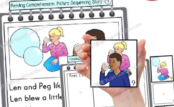《Visual Sequencing Reading Comprehension》阅读理解故事安静书PDF 百度云网盘下载