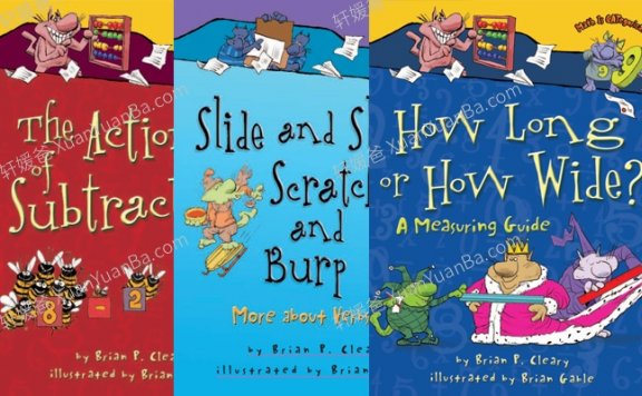 《Words Are Categorical》24册英语单词趣味漫画语法绘本PDF 百度云网盘下载