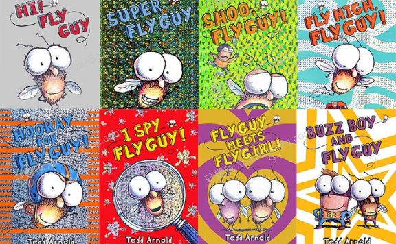 《Fly Guy》苍蝇小子有声绘本桥梁书全15册PDF百度云网盘下载