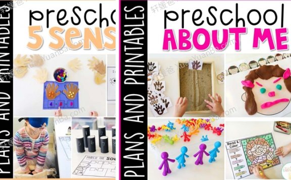 《Preschool Bundle》学前27个英语主题词汇练习包PDF 百度网盘下载