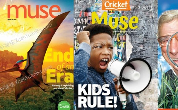 《Muse》缪斯2016-2021年9-14岁儿童自然科学英语杂志PDF 百度云网盘下载