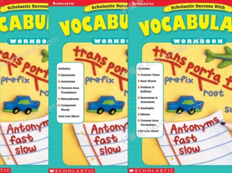《Success With Vocabulary1-5》小学生词汇英文练习册5册PDF 百度云网盘下载