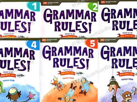 《澳洲小学语法 Grammar Rules 》G1-G6共6册附带答案PDF 百度云网盘下载