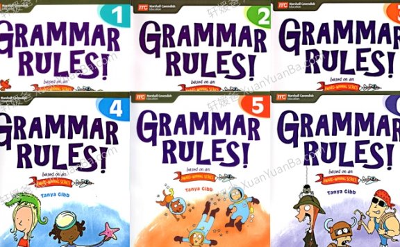 《澳洲小学语法 Grammar Rules 》G1-G6共6册附带答案PDF 百度云网盘下载