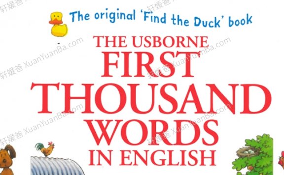 《First Thousand Words in English》我的头1000英语词汇 PDF 百度网盘下载