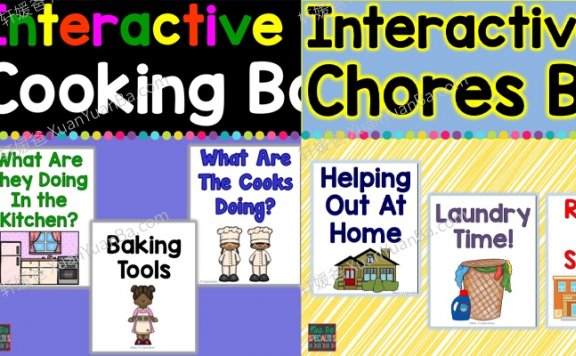《儿童生活技能互动素材 Life Skills Interactive Book BUNDLE》PDF百度云网盘下载