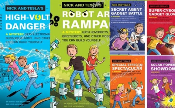 《Nick and Tesla’s 1-6》尼克和特斯拉儿童章节书PDF 百度云网盘下载