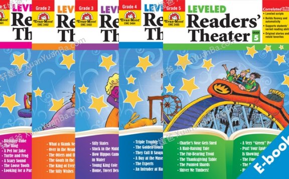 《Leveled Readers Theater G1-G5》口语练习读者英语剧场系列PDF 百度云网盘下载