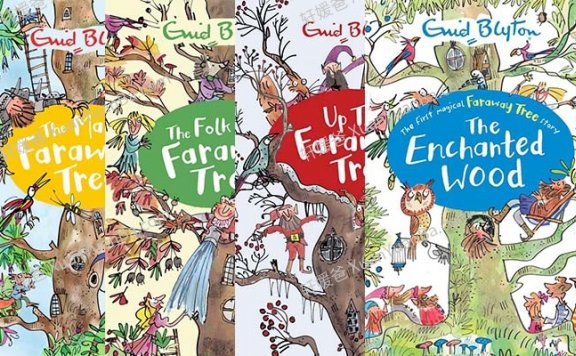 《The Magic Faraway Tree Series 1-4》伊妮德布莱顿经典系列英文章节阅读PDF+MP3音频 百度云网盘下载