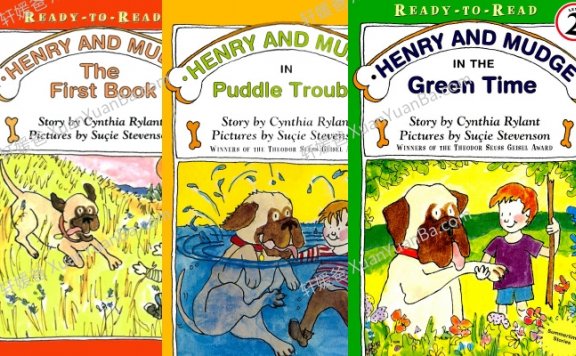 《Henry and Mudge》亨利和大狗玛吉系列启蒙英文绘本过渡桥梁书PDF 百度云网盘下载