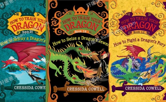 《How to Train Your Dragon Series – Cressida Cowell》12册有声英文桥梁章节书PDF  百度云网盘下载
