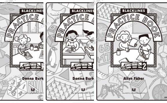 《Blacklines Practice Book K-L5》 6册英文数学练习册带答案PDF 百度云网盘下载