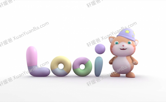 《Looi的动物朋友们》幼儿认知启蒙无对白高清MP4动画视频 百度云网盘下载