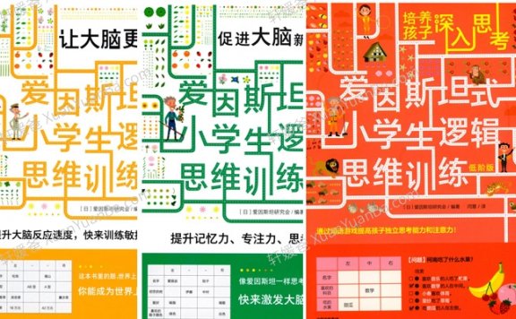 《爱因斯坦式小学生逻辑思维训练10本》数学思维扩展PDF 百度网盘下载