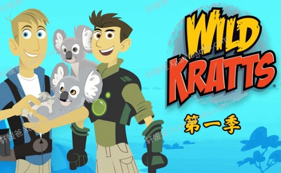 《Wild Kratts 动物兄弟 兄弟冒险王》第一季40集高清科普英文动画片MKV视频 百度云网盘下载