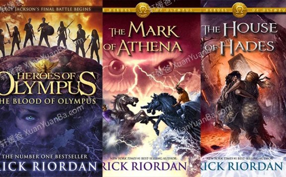 《The Heroes Of Olympus 奥林匹斯英雄系列5册》英文有声书桥梁章节PDF+MP3音频 百度云网盘下载