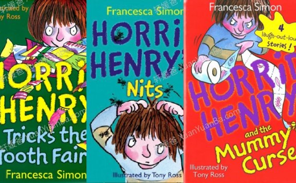 《Horrid Henry 1-23》23册有趣的儿童小说章节书MP3音频+PDF 百度云网盘下载