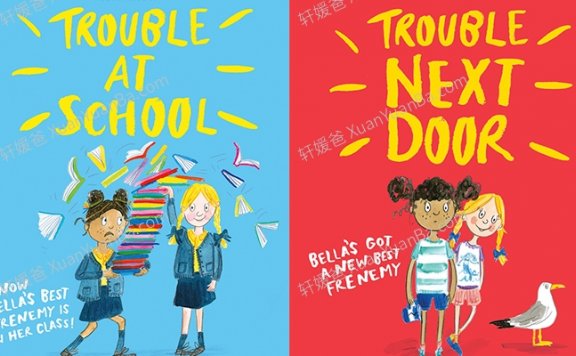 《Trouble Series 1-2》5岁+原版英文章节有声书PDF+Kindle+MP3音频 百度网盘下载
