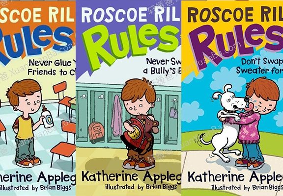《Roscoe Riley Rules 罗斯科莱利规则》有声英文原版章节书MP3音频PDF+MOBI 百度云网盘下载