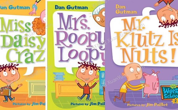 《疯狂学校 My Weirder-est School Series 1-21册》第一季英文原版有声书初级章节PDF音频 百度云网盘下载