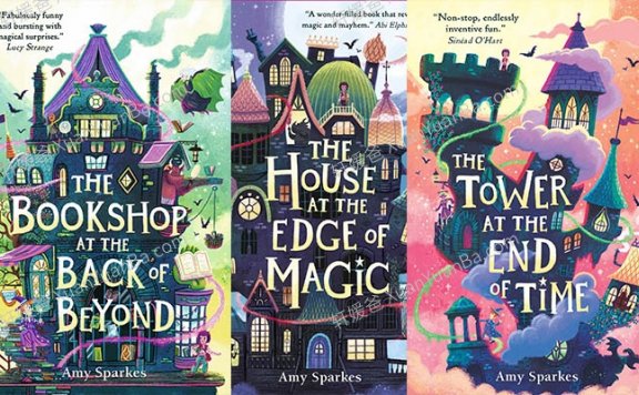 《House at the Edge of Magic Series 1-3》8-13岁 桥梁章节英文有声书音频M4B+PDF 百度云网盘下载