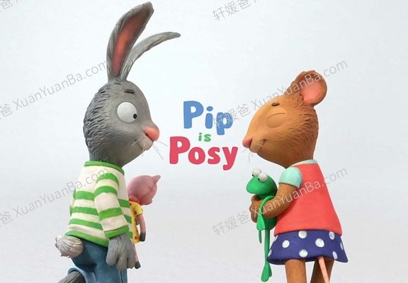 《Pip and posy 波西和皮普》BBC英文启蒙动画片MP4视频+音频+PDF绘本 百度云网盘下载
