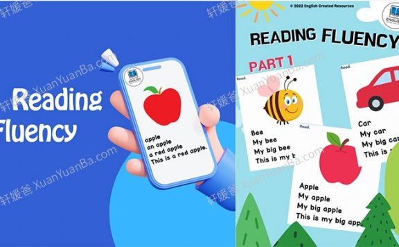 《Reading Fluency Worksheets》高频词小短文四个级别52页PDF 百度网盘下载