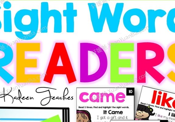 《Sight Words Reader》116页英文小短文高频词阅读册PDF 百度云网盘下载