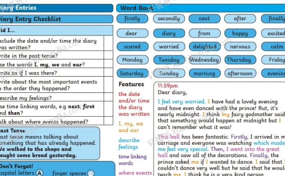 《英国小学写作知识总结 Writing Knowledge Organiser》提高英文写作能力学习包PDF 百度云网盘下载