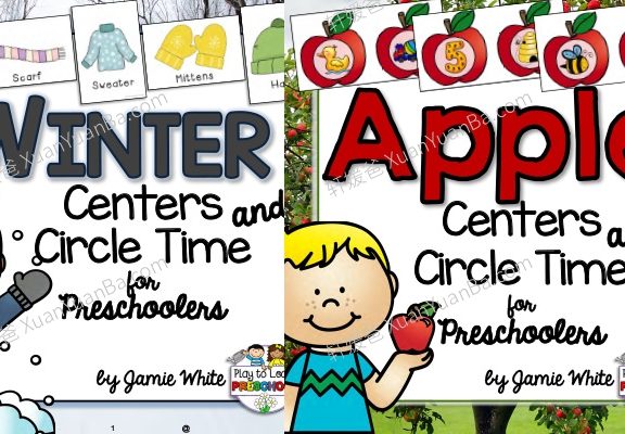 《Play to Learn Preschool》 幼儿园学前英语主题作业纸20个主题PDF 百度云网盘下载