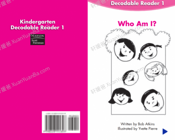 《Scott Foresman Decodable Readers K-G3》4个级别216本可点读自然拼读分级阅读PDF 百度云网盘下载