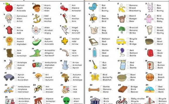 《26个英文字母趣味看图选择练习 Alphabet Words Picture Quiz 》英语启蒙英文练习册PDF 百度云网盘下载