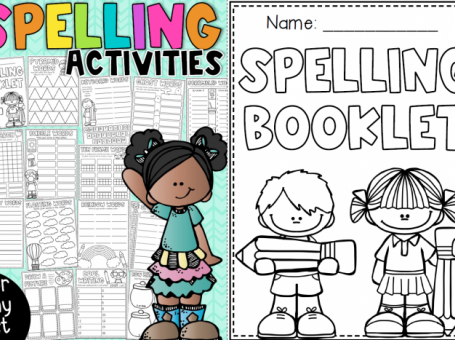 《Spelling Activities – Word Work》30 个趣味拼写小游戏33页PDF 百度云网盘下载